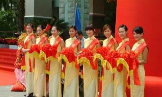 专业礼仪服务，赋能商务庆典——一站式剪彩用品租赁与礼仪模特解决方案